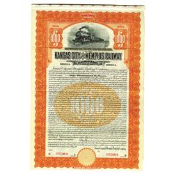 Kansas City and Memphis Railway Co., 1911 Specimen Bond