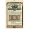 Image 1 : Central Railway Company of Peoria, 1895 Specimen Bond.