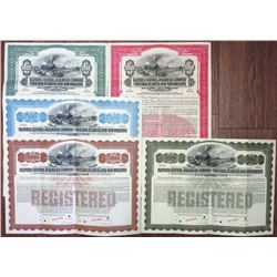 Illinois Central Railroad Co. and Chicago, St. Louis and New Orleans Railroad Co. 1913 Specimen Bond