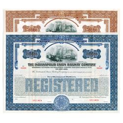 Indianapolis Union Railway Co., 1930 Specimen Bond Pair