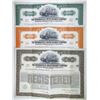 Image 1 : Indianapolis Union Railway Co. 1936 Specimen Bond Trio