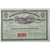Image 1 : Burlington and Missouri River Railroad Co. 1871 I/C Stock Certificate