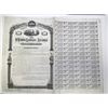 Image 2 : St. Louis, Kansas and Arizona Railway Co. 1880 Unique Progress Proof Bond, Production Proofs & Docum