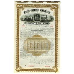 Ohio Valley Railway Co., 1888 Specimen Bond