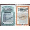 Image 1 : Baltimore and Ohio Railroad Co. Specimen Bond Pair, ca. 1898-1915