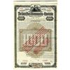 Image 1 : Saint Paul, Minneapolis and Manitoba Railway Co. 1883 Specimen Bond Re-issued Twice, Once in 1886 an