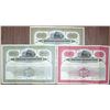 Image 1 : Missouri-Kansas-Texas Railroad Co. 1922 Specimen Bond Trio
