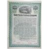 Image 1 : Butte Electric Railway Co., 1900 Specimen Bond Rarity.