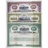 Image 1 : Various Indiana Railways, 1910-1920 Specimen Bond Trio.