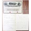 Image 1 : Wagner Palace Car Co. Stock Certificate Signed by William Seward Webb, Louisa P. Morgan Document, an