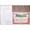 Image 1 : Hudson & Manhattan Railroad Co. 1925 Stock Certificate and Thomas J. Watson Sr. Signature Pair