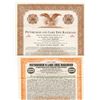 Image 1 : Pittsburgh & Lake Erie Railroad Co., Equipment Trust of 1920 Specimen Bond Pair