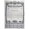 Image 1 : Memphis, Selma and Brunswick Rail Road Co. 1882 Bond