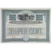 Image 1 : Milwaukee and State Line Railway Co., 1906 Specimen Bond
