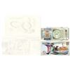 Image 2 : Group of De La Rue International Bank Note Society Advertising Notes 1988-1996 Quartet.