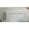 Image 1 : National Bank of India, Ltd. - Mombasa, 1902 Bank Check Assortment.