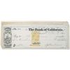 Image 1 : North Pacific Transportation Company - Bank of California, 1869-1870 I/C Check Group of 15 All with 