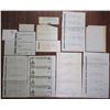 Image 1 : New York Proof Check & Ephemera Group Lot, ca. 1870-1880s