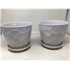 Image 1 : Planter Pots-White (2)