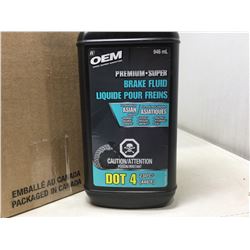 OEM Premium Brake Fluid (6 x 946ml)
