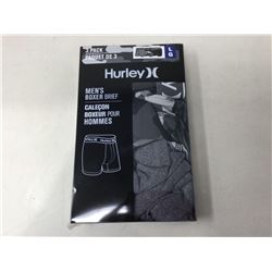 Hurley mens Boxer Briefs (L) 3pk