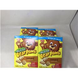 Bear Paws Cookies-Oatmeal (4 x 6pk-25g)