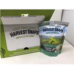 Case of Harvest Snaps Caesar Baked Veggie Snack CrispsÂ 