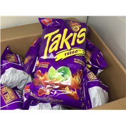 Takis Fuego Hot Chili Pepper Rolled Tortillas (12 x 280g)
