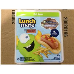 Lunch Mate Hotdogs Frozen case lot 12 x 105g
