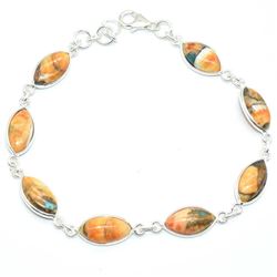 Silver Oster Muhave Turquoise(21.6ct) Bracelet (~weight 9.8g), Suggested Retail Value $300 (Estimate