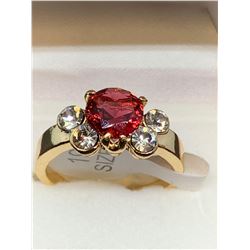 Ladies Multi-gemstone Ring Size 19