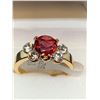 Image 1 : Ladies Multi-gemstone Ring Size 19