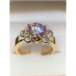 Ladies Multi-gemstone Ring Size 17