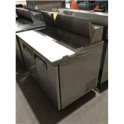 47 Stainless Steel Prep TableÂ 
