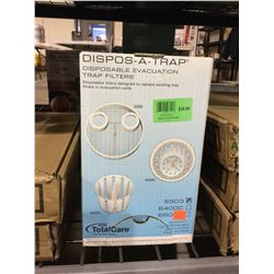 Dispos-A-Trap Disposable Evacuation Trap FiltersÂ 