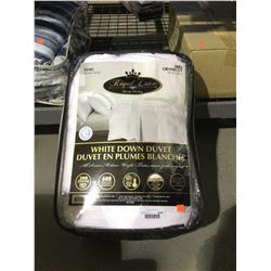 Royal Luxe Luxury Bedding King Size White Down DuvetÂ 