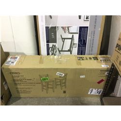 Winsome Victor V Black Bar Stool 2-Piece SetÂ 