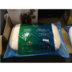 Climate Control 2-in-1 Reversible Memory Foam Pillow