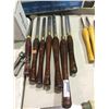 Image 1 : Wood Lathe Turning tools set Lof of 7