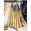 Image 1 : Wood Lathe Turning tools set Lof of 7