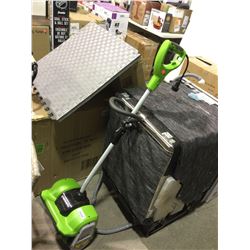 Green Works 12 SnowthrowerÂ 