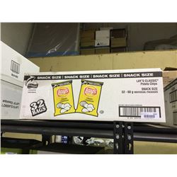 Case of Lays Classic Potato Chips (32 x 60g)Â 