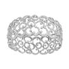 Image 1 : Natural 5.47 CTW Diamond Bangle 18K White Gold - REF-966R6K