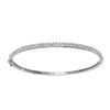 Image 1 : Natural 0.97 CTW Diamond Bangle 14K White Gold - REF-156H6W