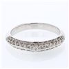Image 1 : Natural 0.49 CTW Diamond Band Ring W=3MM 14K Gold - REF-45R9K