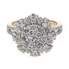 Image 1 : Natural 1.32 CTW Diamond Ring 14K Yellow Gold - REF-151R2K