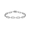 Image 1 : Natural 2.23 CTW Diamond Bracelet 18K White Gold - REF-331H2W
