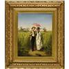 Image 4 : H. T. CARISS - Couple in a Field - oil on canvas