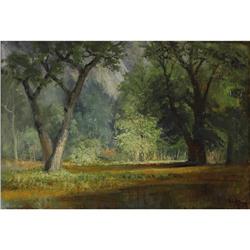 ARTHUR WILLIAM BEST, Half Dome, Oil on canvas