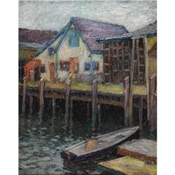 ALICE BEACH WINTER - oil on canvas - 1914